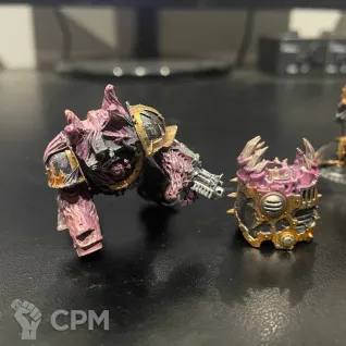 Описание картинки Chaos Space Marines Obliterators от xRECLUSEx по цене 1 500руб | Свободный Рынок Миниатюр - СРМ