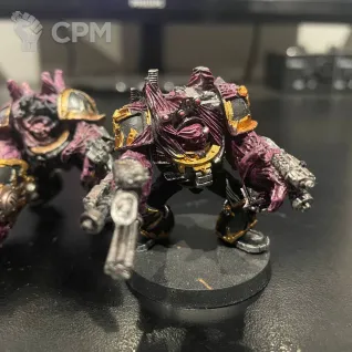Описание картинки Chaos Space Marines Obliterators от xRECLUSEx по цене 1 500руб | Свободный Рынок Миниатюр - СРМ