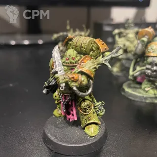 Описание картинки Death Guard Plague Marines от xRECLUSEx по цене 3 500руб | Свободный Рынок Миниатюр - СРМ
