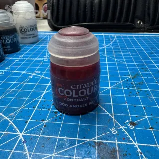 Описание картинки Blood Angels Red от Мяс по цене 600руб | Свободный Рынок Миниатюр - СРМ