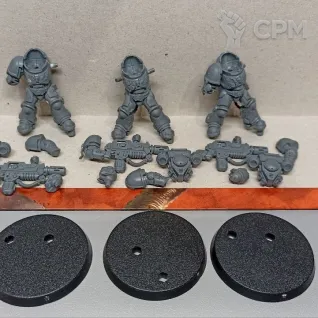 Описание картинки Primaris Eradicator Squad ориг от  по цене 2 300руб | Свободный Рынок Миниатюр - СРМ