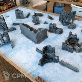 Описание картинки Батлмат с разметкой «Моря Фенриса» 60x44 | Поле для варгеймов | Баттл мат от Marauder's Workshop по цене 2 650руб | Свободный Рынок Миниатюр - СРМ
