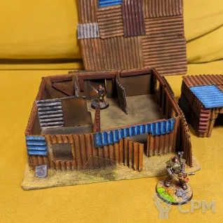 Описание картинки Дом для Fallout Wasteland Warfare от SanctusSergius по цене 4 000руб | Свободный Рынок Миниатюр - СРМ