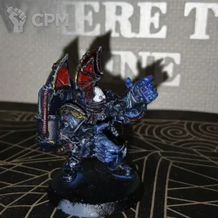 Описание картинки Night Lord Chaos Champion от Cron maT по цене 323руб | Свободный Рынок Миниатюр - СРМ