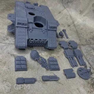 Описание картинки Land raider Redeemer от Миньки Молота Войны по цене 3 000руб | Свободный Рынок Миниатюр - СРМ