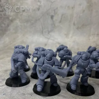 Описание картинки Primaris Hellblasters от Миньки Молота Войны по цене 1 500руб | Свободный Рынок Миниатюр - СРМ