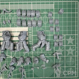 Описание картинки Space Wolves Cataphractii Terminators от Recruiter по цене 1 500руб | Свободный Рынок Миниатюр - СРМ
