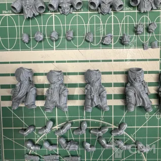 Описание картинки BA Primaris Assault Squad от Recruiter по цене 1 350руб | Свободный Рынок Миниатюр - СРМ