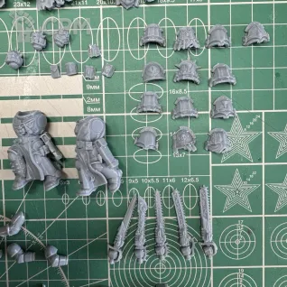 Описание картинки BA Primaris Assault Squad от Recruiter по цене 1 350руб | Свободный Рынок Миниатюр - СРМ