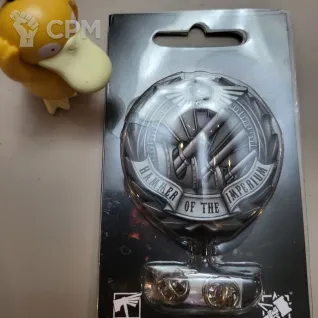 Описание картинки Starforged pin Hammer of the Emperor, пин от Утка по цене 2 200руб | Свободный Рынок Миниатюр - СРМ