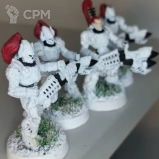 Описание картинки "Revenants Squad - (4 шт) Atel W от The Rogue trader по цене 1 500руб | Свободный Рынок Миниатюр - СРМ