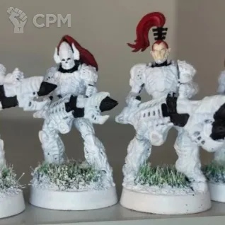 Описание картинки "Revenants Squad - (4 шт) Atel W от The Rogue trader по цене 1 500руб | Свободный Рынок Миниатюр - СРМ