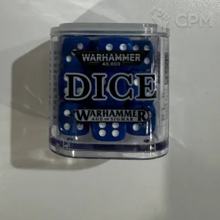 Описание картинки Citadel Blue Dice - New, Unused от Mundungus по цене 1 199руб | Свободный Рынок Миниатюр - СРМ