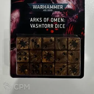 Описание картинки Vashtorr Arks of Omen Dice - Warhammer 40k CSM Chaos - New, Unused от Mundungus по цене 3 999руб | Свободный Рынок Миниатюр - СРМ