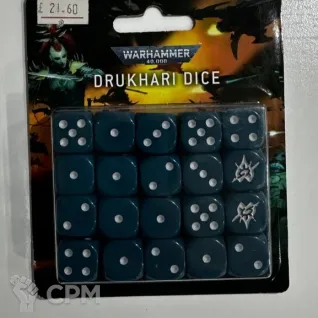 Описание картинки Drukhari Dice 20 16mm - Warhammer 40k Dark Eldar - New, Unused от Mundungus по цене 3 599руб | Свободный Рынок Миниатюр - СРМ
