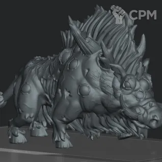 Описание картинки BlightBoar для Turnip28 (1 шт) от NITAI по цене 1 200руб | Свободный Рынок Миниатюр - СРМ