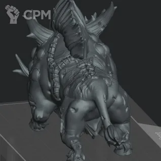 Описание картинки BlightBoar для Turnip28 (1 шт) от NITAI по цене 1 200руб | Свободный Рынок Миниатюр - СРМ