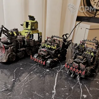 Описание картинки Армия ORKS от Alex_GZ по цене 50 000руб | Свободный Рынок Миниатюр - СРМ