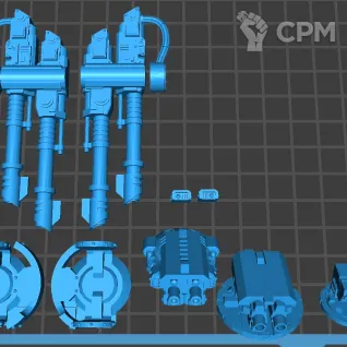 Описание картинки Venerable Land Raider от Магазин Альфария по цене 2 300руб | Свободный Рынок Миниатюр - СРМ