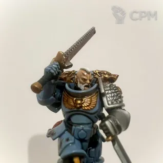 Описание картинки Wolf guard battle leader от Paul_Konovan по цене 4 500руб | Свободный Рынок Миниатюр - СРМ