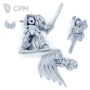 Описание картинки SERGEAN LORENZO BLOOD ANGELS SPACE HULK TERMINATOR от Red Rooster по цене 553руб | Свободный Рынок Миниатюр - СРМ