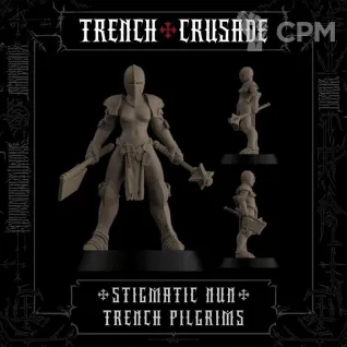 Описание картинки Trench Pilgrims Stigmatic Nuns от Recruiter по цене 550руб | Свободный Рынок Миниатюр - СРМ