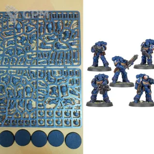 Описание картинки Heavy Intercessors от aldger по цене 3 900руб | Свободный Рынок Миниатюр - СРМ