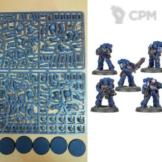 Описание картинки Heavy Intercessors от aldger по цене 4 200руб | Свободный Рынок Миниатюр - СРМ