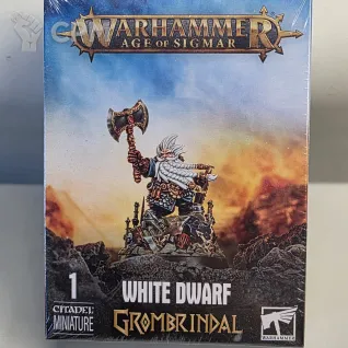 Описание картинки Grombrindal White dwarf от Мужчина_Утюг по цене 4 000руб | Свободный Рынок Миниатюр - СРМ