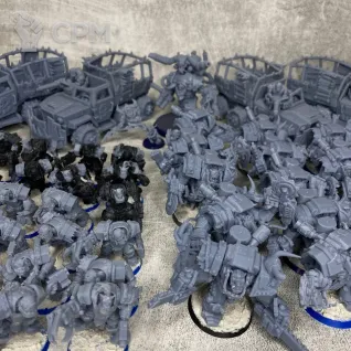 Описание картинки Армия Orks Bully Boyz 2000 pts от Миньки Молота Войны по цене 15 000руб | Свободный Рынок Миниатюр - СРМ