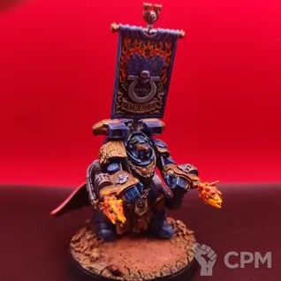 Описание картинки Warhammer 40,000 — Marneus Calgar in Gravis Armour + Victrix Guard от Жидкий Пират по цене 2 600руб | Свободный Рынок Миниатюр - СРМ
