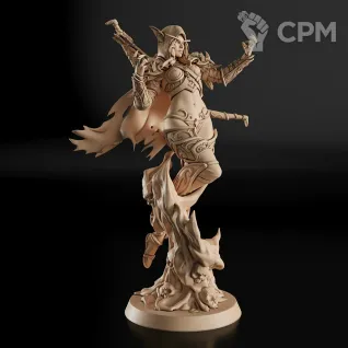 Описание картинки Sylvanas Windrunner Фигурка (World of Warcraft) от GAS3TXD  по цене 3 900руб | Свободный Рынок Миниатюр - СРМ
