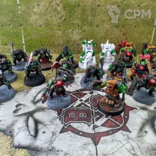 Описание картинки Ork Boyz от casper2787 по цене 1 750руб | Свободный Рынок Миниатюр - СРМ
