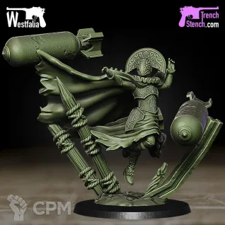 Описание картинки Heretic Legion Phosphor witches от Recruiter по цене 1 080руб | Свободный Рынок Миниатюр - СРМ