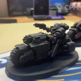 Описание картинки Space marine bikers squad от veris2104 по цене 2 500руб | Свободный Рынок Миниатюр - СРМ
