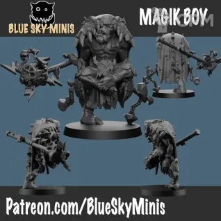 Описание картинки Weirdboy от СыЧСмерти  по цене 500руб | Свободный Рынок Миниатюр - СРМ