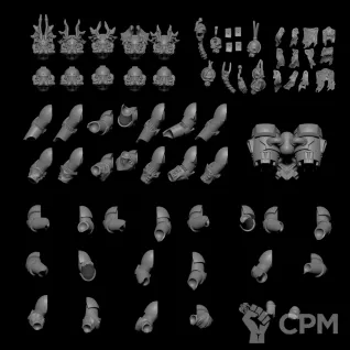 Описание картинки Raptors/WarpTalons от ZaslanechForge по цене 1 620руб | Свободный Рынок Миниатюр - СРМ