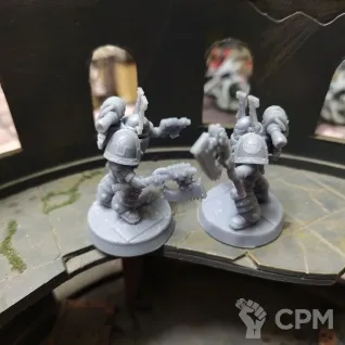 Описание картинки Khorne Berzerkers 3 от Astramael по цене 1 500руб | Свободный Рынок Миниатюр - СРМ