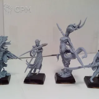 Описание картинки Боевые Танцоры__Wardancers (TOW) / Blade Dancers (T9A) - 16 шт. от Syryus по цене 4 800руб | Свободный Рынок Миниатюр - СРМ