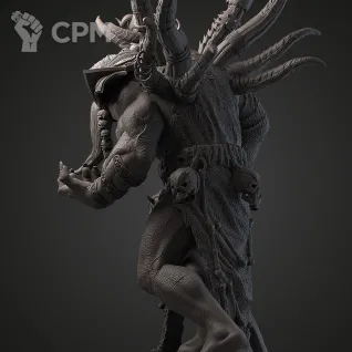 Описание картинки Гул’дан (World of Warcraft) | 24 см | ABS-Like | Под покраску от JohnLy по цене 5 500руб | Свободный Рынок Миниатюр - СРМ