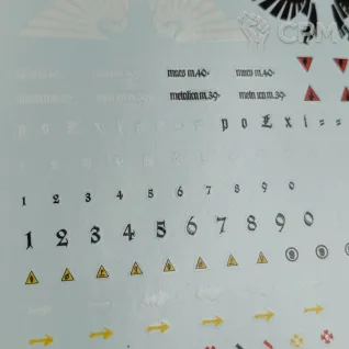 Описание картинки Transfer Sheet Imperial Knights от ССП по цене 1 800руб | Свободный Рынок Миниатюр - СРМ