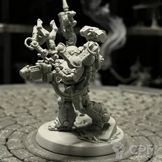 Описание картинки Warhammer 40000 Primaris Techmarine от Houston Program по цене 250руб | Свободный Рынок Миниатюр - СРМ