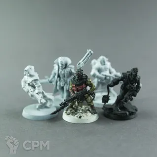 Описание картинки Chaos Cultists Культисты (больше не издаются) - оригинал от Rusty Bolter по цене 2 100руб | Свободный Рынок Миниатюр - СРМ