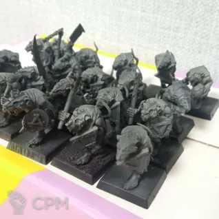 Описание картинки Сlanrats with hand weapon x20 от Xero по цене 2 300руб | Свободный Рынок Миниатюр - СРМ