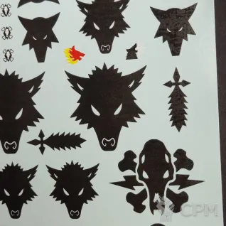 Описание картинки Transfer Sheet Space Wolves от ССП по цене 1 800руб | Свободный Рынок Миниатюр - СРМ