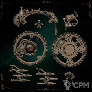 Описание картинки Doomspark Device от Manufactorum76 по цене 3 000руб | Свободный Рынок Миниатюр - СРМ