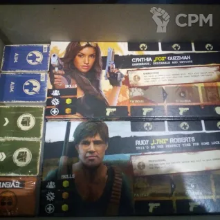 Описание картинки Jagged Alliance: The Board Game \ Jagged Alliance Настольная игра от Archy8 по цене 6 500руб | Свободный Рынок Миниатюр - СРМ