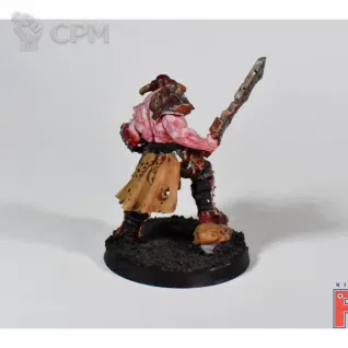Описание картинки Slaughterpriest with Hackblade and Wrath-hammer от MiniaturesFAN по цене 2 750руб | Свободный Рынок Миниатюр - СРМ