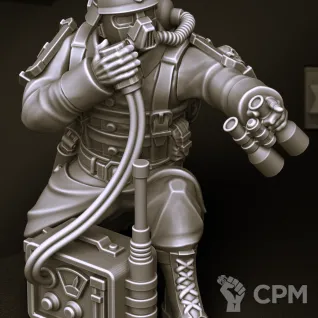 Описание картинки Krieg Heavy Weapons Squad от Магазин Альфария по цене 550руб | Свободный Рынок Миниатюр - СРМ