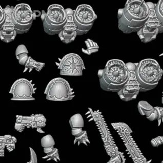 Описание картинки Raptors - Warp Talons от Surreal Factory по цене 920руб | Свободный Рынок Миниатюр - СРМ